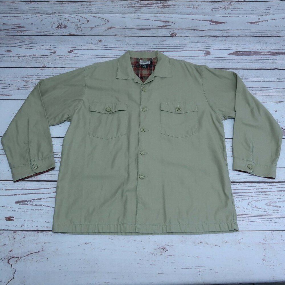 Vintage Arizona Jean Company Barn Coat Mens Size Large 100% Cotton Trucker Style
